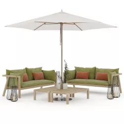 Prestoria Umomoku Outdoor Lounge Set 02 3D model