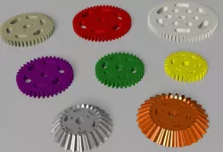 Printable Gears, Engranajes imprimibles