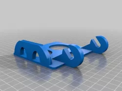 Prusa I2 holder for wersy's case for RRD full graphic LCD
