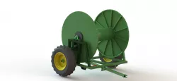 Pull type hose reel