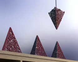 Pyramide Lamp