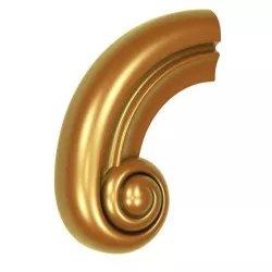 Railing ending 3D model