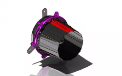 RC Jet Engine Variable Nozzle section