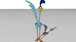 Road runner 3D model