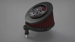 Roland Sands Design Carbon Slant Intake for Harley Sportster 2014 and up