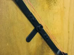 Rubber-Band Bow and Arrow - openSCAD version