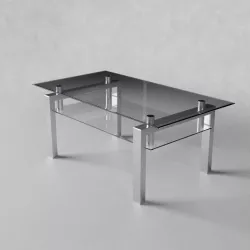 Sofatable glass 3D model