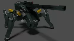 Spider Tank 3D model