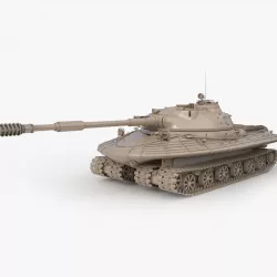 Tank Object 279 Soviet Clay  Vray 3D model