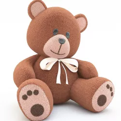 Teddy bear 3D model