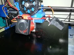 Tri Fan Mount 40mm for Prusa i3