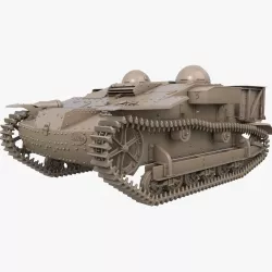 UE Tractor Clay VRay 3D model