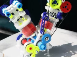 V2 Sports Motorbike Engine