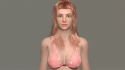 Veronica Low-poly  3D model