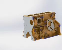 VW engine block