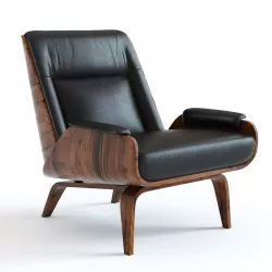 West Elm Paulo Armchair 3D model
