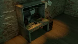 Workbench Low-poly  3D model