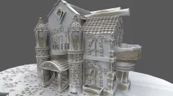 3D Fantazi evi - 3D Fantasy house 3D model