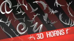 3D Horns - 3D Pack 3D model