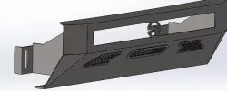 4runner gen5 front bumper 3D model