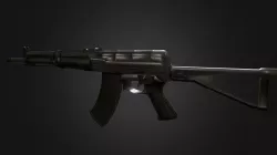 Aek-971 Gun-weapon model Low-poly 3D model
