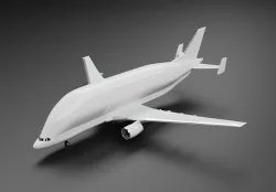 Airbus A300 Beluga 3D model