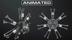 AirCraft Engine 3D model