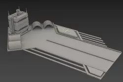 Airfield 3D model