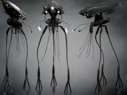 Alien from War of the Worlds Low-poly 3D model