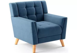Alisa Mid Century Modern Armchair 3D model