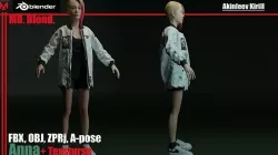 Anna 21 3D model