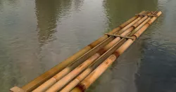 Bamboo Boat 3D model