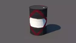 barrel - varil 3D model