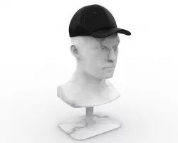 Baseball Cap 3D model