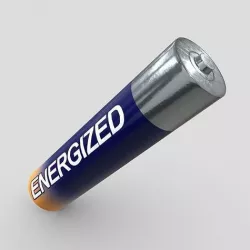 Battery AAA Low-poly 3D model