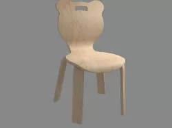 Bear Chair 3D model