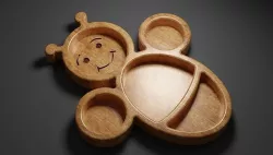 Bee Tray - CNC Files for Wood 3D model
