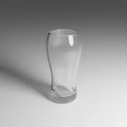 Beer glass 3D model