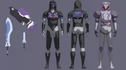 Blade of Mormora Voltron Low-poly 3D model