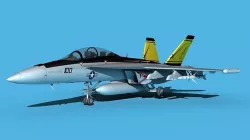 Boeing FA-18F Super Hornet V01 3D model
