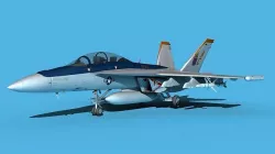 Boeing FA-18F Super Hornet V04 3D model