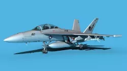 Boeing FA-18F Super Hornet V05 3D model