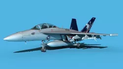 Boeing FA-18F Super Hornet V12 3D model