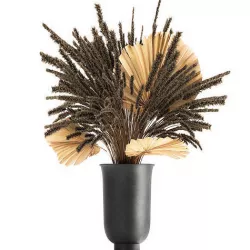 Bouquet of dried flowers in a vase 166 3D model