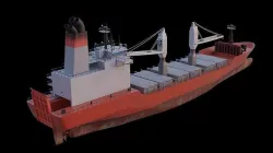 Cargo Ship 3D model