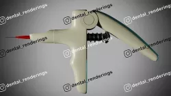 Composite resin dispenser 3D model