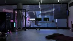 Cyberpunk Apartment Scene V2 - High Detail 3D model - NEW MODEL 3D model
