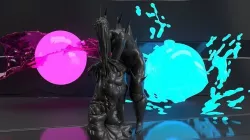 Dark Hermes 3D model