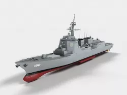 DDG-180 Haguro 3D model