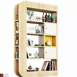 Decorative Shelves-Minh Tri 3D model